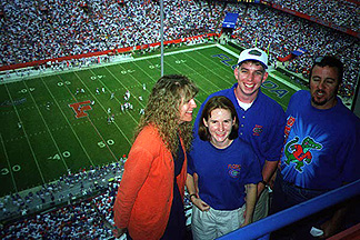 Me, Becky, Rich & Sheldon